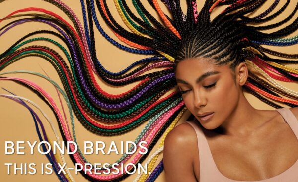 Color PUMPKIN SPICE - X-pression Xpression Expression - Outre X-Pression Braid - Pre Stretched Braid 52" 3X - Image 2